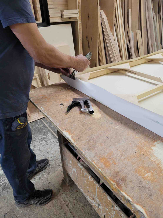 Day & Night Woodworking Stretching Canvas